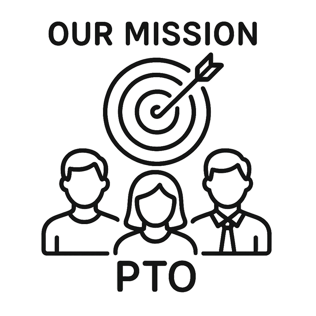 our mission icon for a parent teacher organization